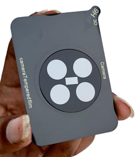 Image of Back Camera Lens Protector for Xiaomi Mi 14 Civi 5G [3D Premium] Camera Glass Protector Guard (Black)