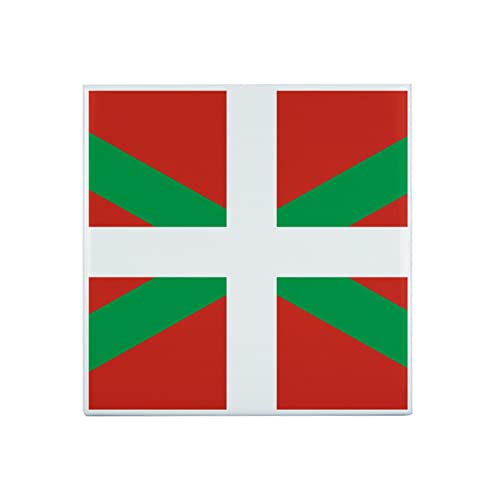 Fabulous Carreau Céramique Décoratif 20 x 20 cm - Drapeau Pays Basque Football Sport Equipe Nationale