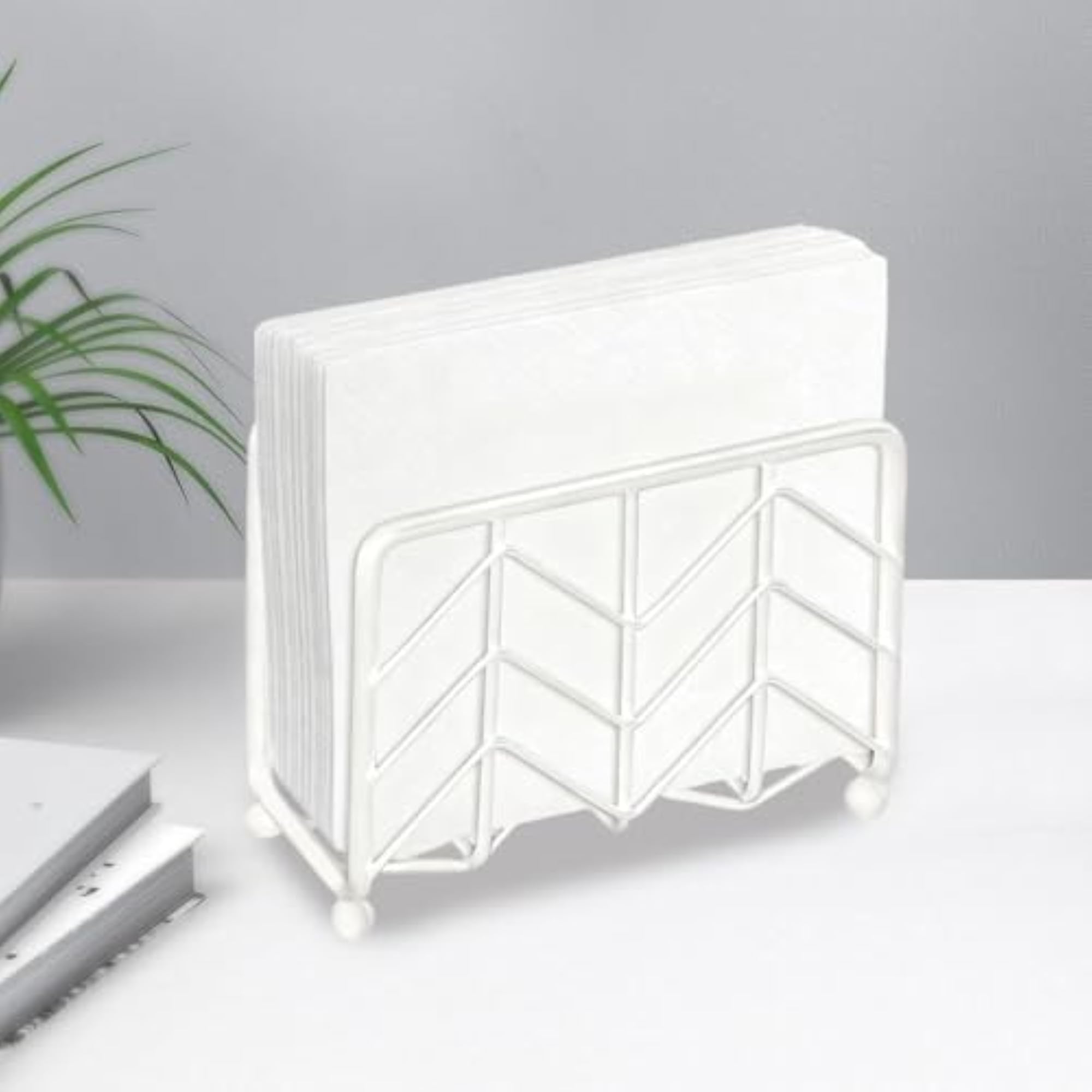 Standing Paper Napkin Storage, Modern for Kitchen Countertop