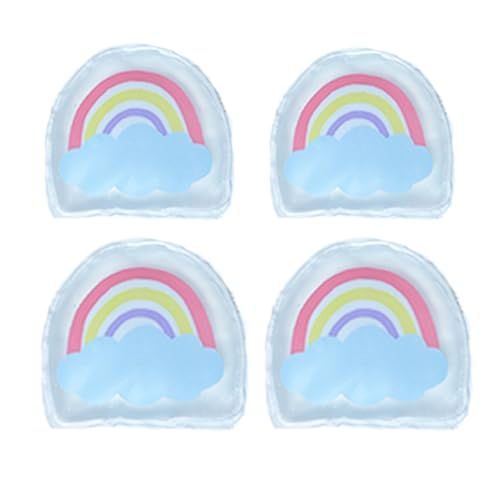 Reusable Hand Warmers, Reusable Camping Hand Warmer, Reusable Heating Packs, Cartoon Warm Hands Treasure, Heating Packs,Hot Compress, Hand Click on Body Gel Heater (4 PCS)