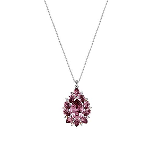 Collier en cristal pour femmes grand pendentif chaine clavicule de banquet