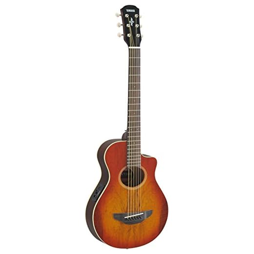 Yamaha APXT2EW 3/4-Size Acoustic-Electric Guitar with Gig Bag, Light Amber Burst