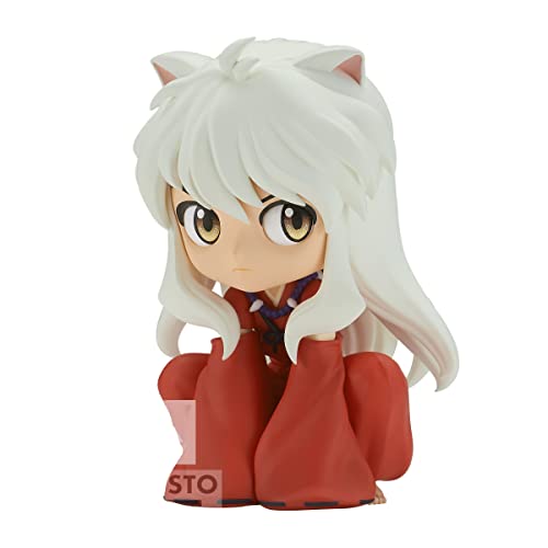 Banpresto - Inuyasha - Inuyasha - Sitting Ver. - (Ver. A) Bandai Spirits Q posket Figure (BP19530) 3.5 inch