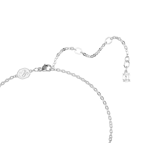 Swarovski Insigne pendant, Pavé, Cross, Clear, Rhodium Finished3