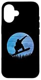 Carcasa para iPhone 16 Snowboard Deportes de invierno Paisaje de nieve