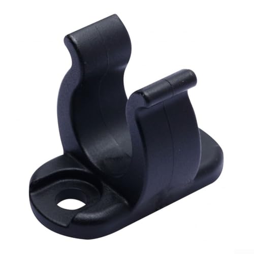 Morsetto di prolunga per timone, 16 mm, in gomma resistente, lunghezza 23 mm, con design di drenaggio, per montaggio su ponte di barche a vela, camper, rimorchi
