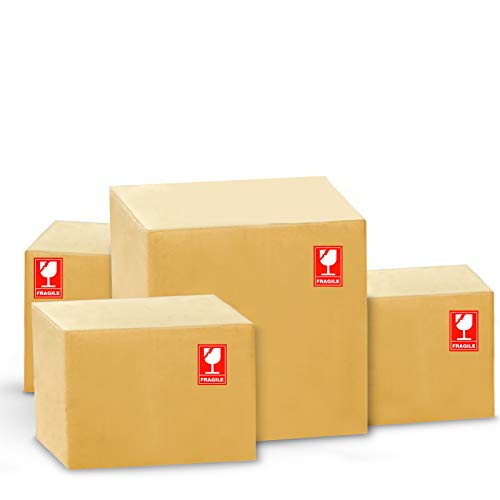 Fragile Stickers,Glass Stickers,Handle With Care Shipping Stickers,Mailing Postage Parcel Stickers,2X3 Inch,300 Pcs Per Roll #TOP3