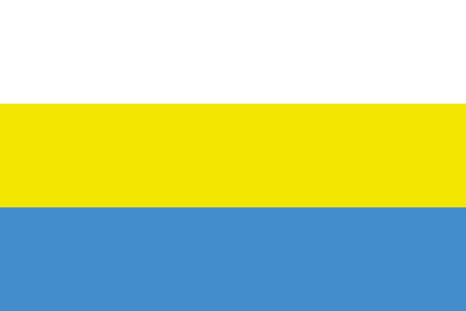 Drapeau Free State of Chutkotka grand format paysage en tissu renforcé résistant