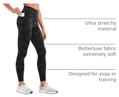 Image of CRZ YOGA Butterluxe Leggings Pockets 25'' | Extremely Soft, Gentle Compression, Workout, High Waisted, for Women