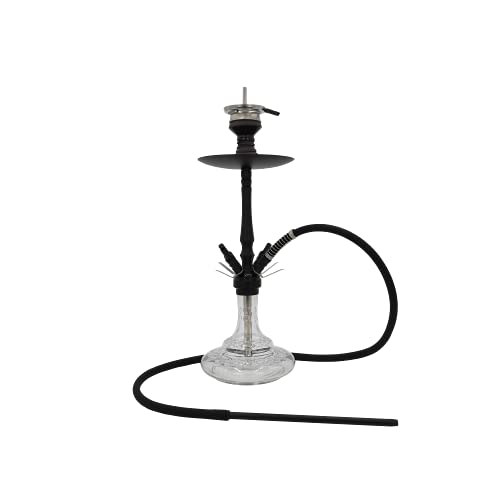DIAMOND HOOKAH Premium Mittel Aluminium RPO3A Shisha Set, Wasserpfeife Shisha Edel Komplettset mit 4 Anschlüsse. 18/8… – Bild 3