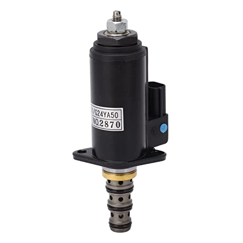 Valve solénoïde de rotation robuste pour pelleteuse SK250 6E - 2