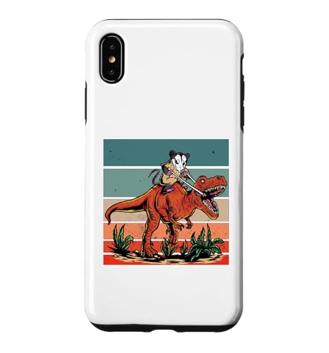Opossum T-Rex Adventure Dinosaur Riding Wild Imagination �X�}�z�P�[�X iPhone XS Max �p