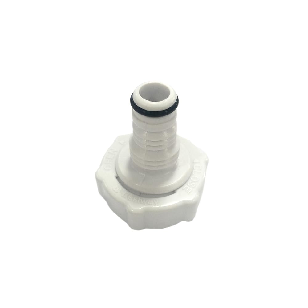 Bestway Schlauchadapter Ersatzteil Weiß für Fast Set und Steel Pro UV Careful Pools