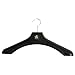 Lana's Fur and Leather Coat Hanger - Small, Black - Women's
