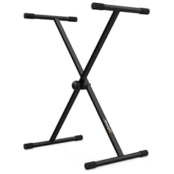 Audibax Onyx Pack V2 – Support de Clavier à Ciseaux avec Banc – Support de Clavier avec Réglage de l’Articulation à Rotule – Banc de Clavier avec 3 Niveaux de Réglage – Matériau Robuste et Solide - Les Beatles, Paul McCartney, John Lennon, RIngo Starr, George Harrison Audibax Onyx Pack V2 - Support de Clavier à Ciseaux avec Banc - Support de Clavier avec Réglage de l'Articulation à Rotule - Banc de Clavier avec 3 Niveaux de Réglage - Matériau Robuste et Solide – Image 3