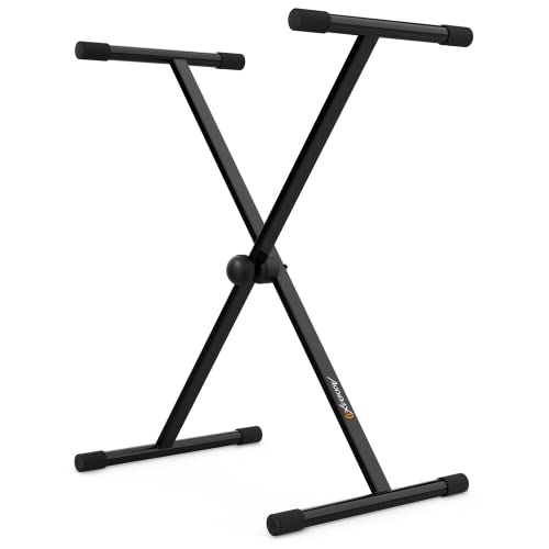 Audibax Onyx Pack V2 – Support de Clavier à Ciseaux avec Banc – Support de Clavier avec Réglage de l’Articulation à Rotule – Banc de Clavier avec 3 Niveaux de Réglage – Matériau Robuste et Solide - Les Beatles, Paul McCartney, John Lennon, RIngo Starr, George Harrison Audibax Onyx Pack V2 - Support de Clavier à Ciseaux avec Banc - Support de Clavier avec Réglage de l'Articulation à Rotule - Banc de Clavier avec 3 Niveaux de Réglage - Matériau Robuste et Solide – Image 4