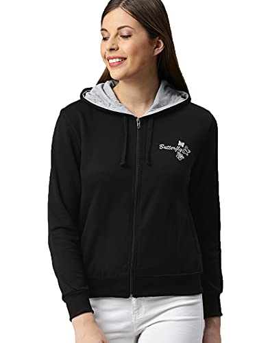 Image of ADBUCKS Women's Cotton Hooded Hoodie