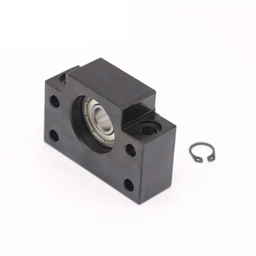 Metal Ball Screw nut end Processing BK17 BF17 Ball Screw End Supports Set Fixed Side for Ball Screw Linear Guides Machine Parts Holder
