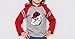 Wes and Willy Youth Boys College Long Sleeve Hooded T-Shirt Striped Jersey Hoodie (Georgia Bulldogs Grey/Red, Small)