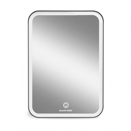 Miroir pour tablette avec LED noir USB-C rechargeable Gillian Jones