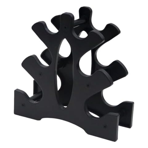 OCUhome Vibration Dumbbell Stand Stable Weight Bearing Rack Sturdy Large Capacity Great Load No Deformation Display for Home Gym Storage C Cover