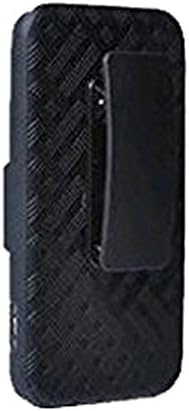 Verizon - Shell Holster Combo for HTC Thunderbolt - Black