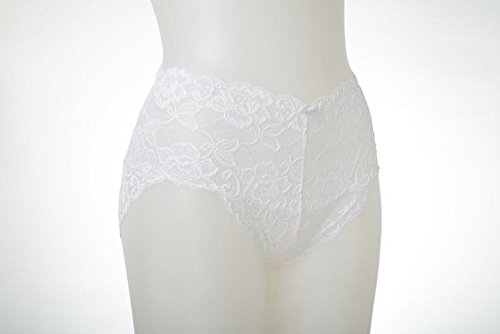 Linge de H ショーツ 総レースショーツ (Lサイズ) ホワイト レーシィリバーレース RS715