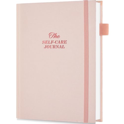 5 MINUTES A DAY Self-Care Journal Wellness & Daily Reflection Notebook Gratitude Journal Guided Journal for Women Self Care Planner Mental Health Journal with Mood Tracker A5 Size (Pink)