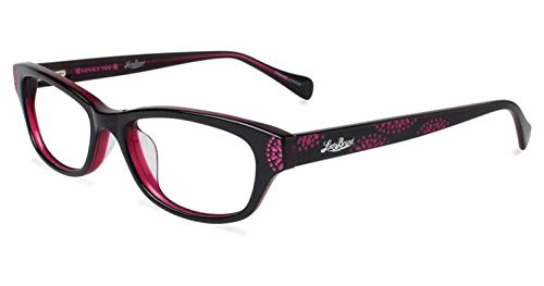 LUCKY BRAND SWIRL Black 53mm pour corriger la vue fatiguée avec une monture légère