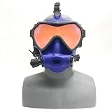 Ocean Technology Systems OTS Spectrum Full-Face Mask, Blue, Adult Dive Mask
