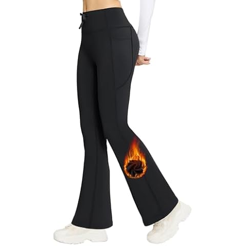 BALEAF Women's Fleece Lined Pants Cover