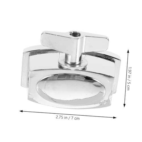 Soporte de pata para Tom Floor Drum BESPORTBLE, montaje rápido compatible con varios modelos de tambor, accesorio durable y confiable para percusión miniatura 2