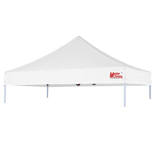 Image of MASTERCANOPY 8x8 Replacement Pop Up Canopy Top for Kingkong Frame White