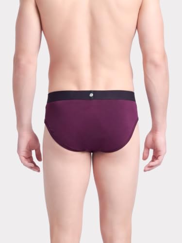 Image of Lux Nitro Men's Modal Brief | AeroComfi Ultra-Soft Stretch Brief | No-Marks Waistband, Four-Way Stretch, Premium Modal Micro Fabric (Pack of 1)