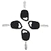 DVPARTS 4X Ignition Key for Bad Boy Zero Turn Mower MZ ZT CZT Outlaw Pup Fits All Cub Cadet Zero Turn Mowers RZT42 RZT50 RZT54