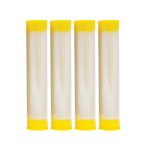 Conquest Scents Yellow Stink Stick Scent Dispenser with EverCalm Wax Tube – Deer Attractant Dispenser with Hanging String – Reusable, Airtight Design for Hunting Scent Control