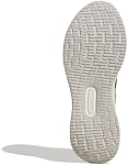 Adidas Faucon de course pour hommes 5, Blanc cassé / Noir coré / Lime Burst, 11.5