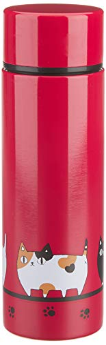 セラミック藍 猫3兄弟 ステンレスプチボトル 行進 サイズ：約φ4.2 H14.3 98155のサムネイル