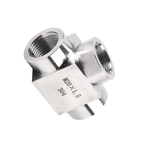 Industrial T Type Stainless Steel Tees Fitting High Pressures Corrosions for Plumbing Irrigation Daily Use Plumbing Fittings