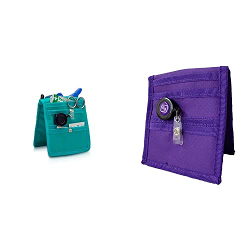 EB Elite Bags Salvaschette da infermiere per vestaglia o pigiama, colore: verde KEEN'S Organizer per l'infermiere (Viola)