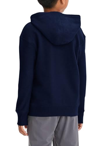 Sweat à capuche en polaire garçon Haloumoning aux finitions soignées et durables