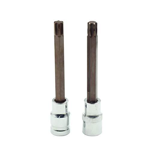 S SYDIEN 2Pcs T52 Torx Socket S2 Steel 125mm Length,1/2" Drive by S SYDIEN - Used condition - US$11.51