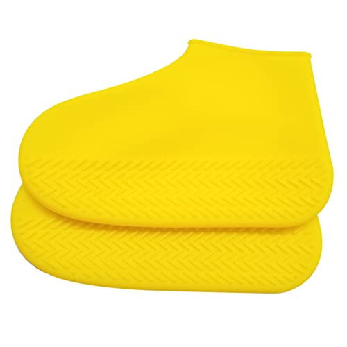 Cubres zapatos antideslizantes DOITOOL 3 piezas amarillos miniatura 5
