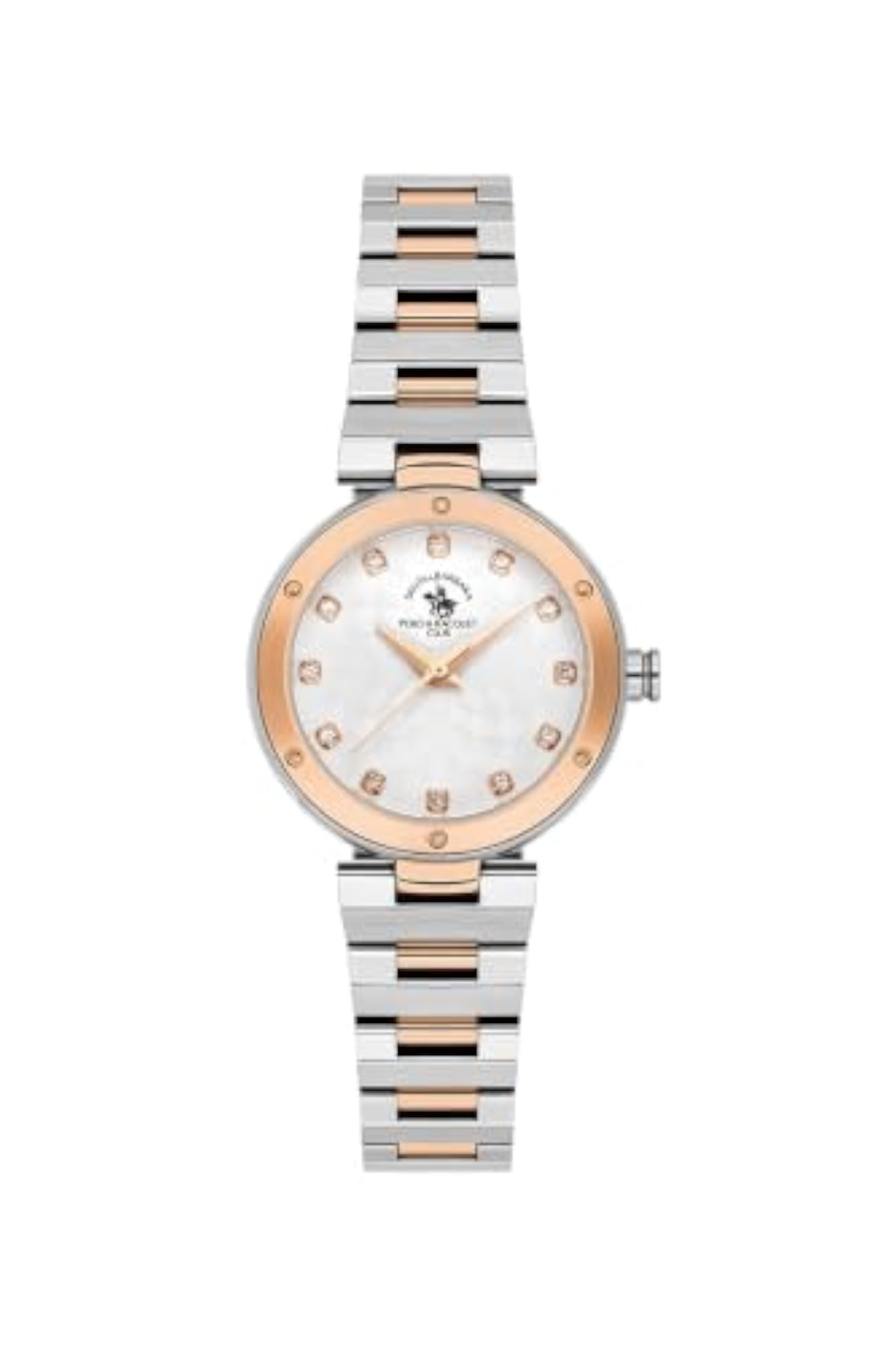 Women's Quartz Silver Dial Analog Watch, Elegant Design
