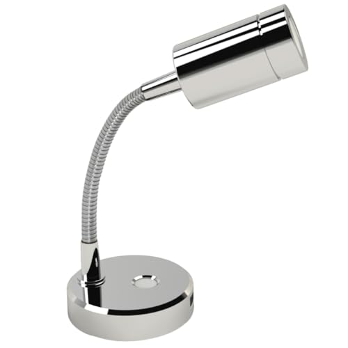 POPETPOP USB Charging Led Reading Light for Rv Silver Multifunctional Lamp Led Lighting Tool Touch Control Eye-Safe