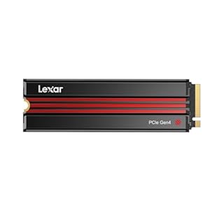Lexar EQ790 SSD 1TB con Dissipatore di Calore, M.2 2280 PCIe Gen4x4 NVMe SSD Interno, Velocità fino a 7000 MB/s, Disco a Stato Solido per PS5, PC, Laptop