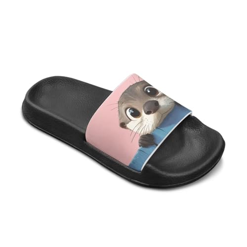 UNICEU Kids Slippers Slip-On Open Toe Quick Drying Slides Sandals Girls Boys Casual Non-Slip Lightweight Shower Shoes2