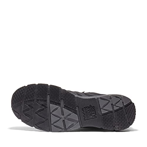 Timberland PRO Timberland PRO Men's Radius Mid Composite Safety Toe Industrial Athletic Work Shoe, Black Raptek-2024 NEW, 11M