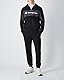 Champion Herren Legacy-Full Zip with Large Logo Sweatsuit, Schwarz (KK001), M