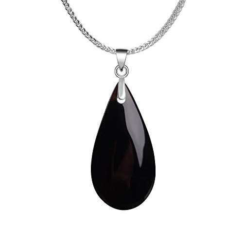 iSTONE Black Agate Pendant